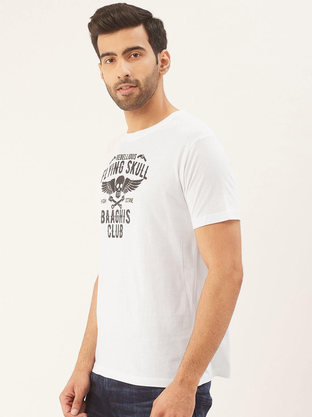 Baaghi Club White T-Shirt - The Chambal