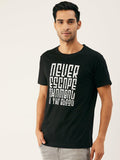 Never Escape Black T-Shirt - The Chambal