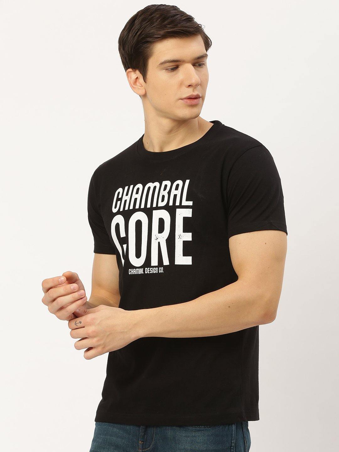 Chambal Core Black T-Shirt - The Chambal