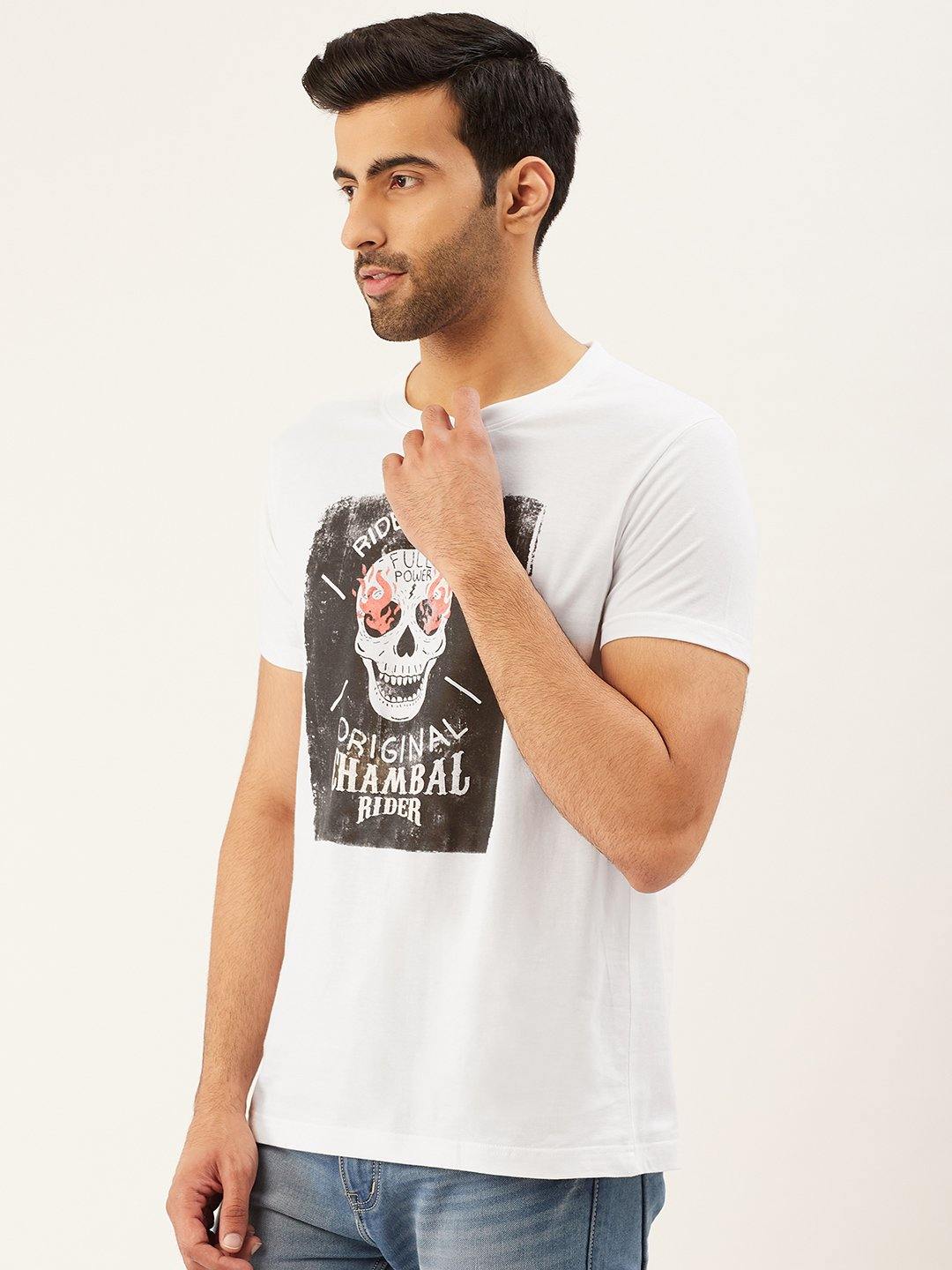 Original Chambal Rider White T-Shirt - The Chambal