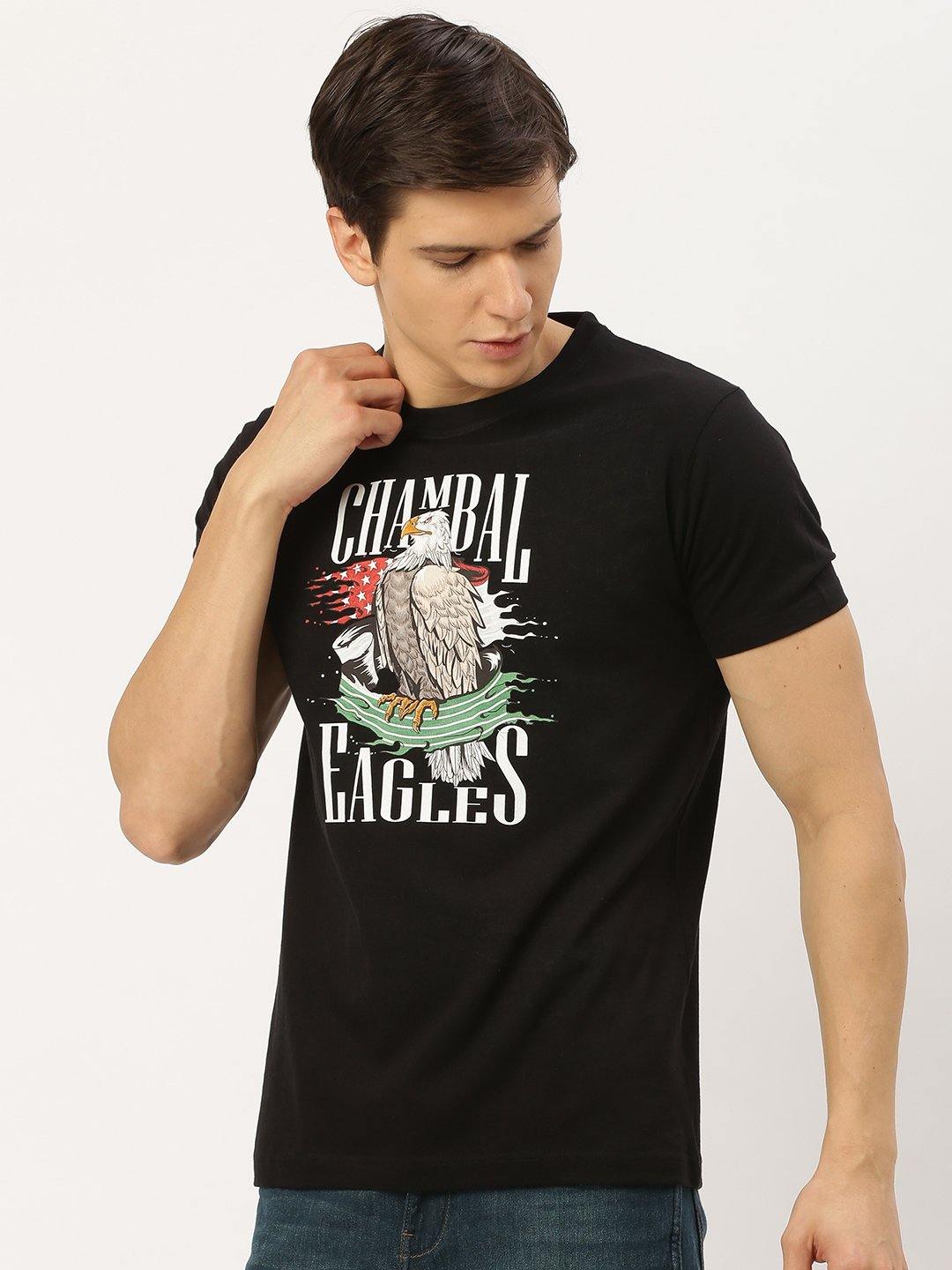 Chambal Eagles Black T-Shirt - The Chambal