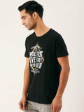 Ride Fast Black T-Shirt - The Chambal