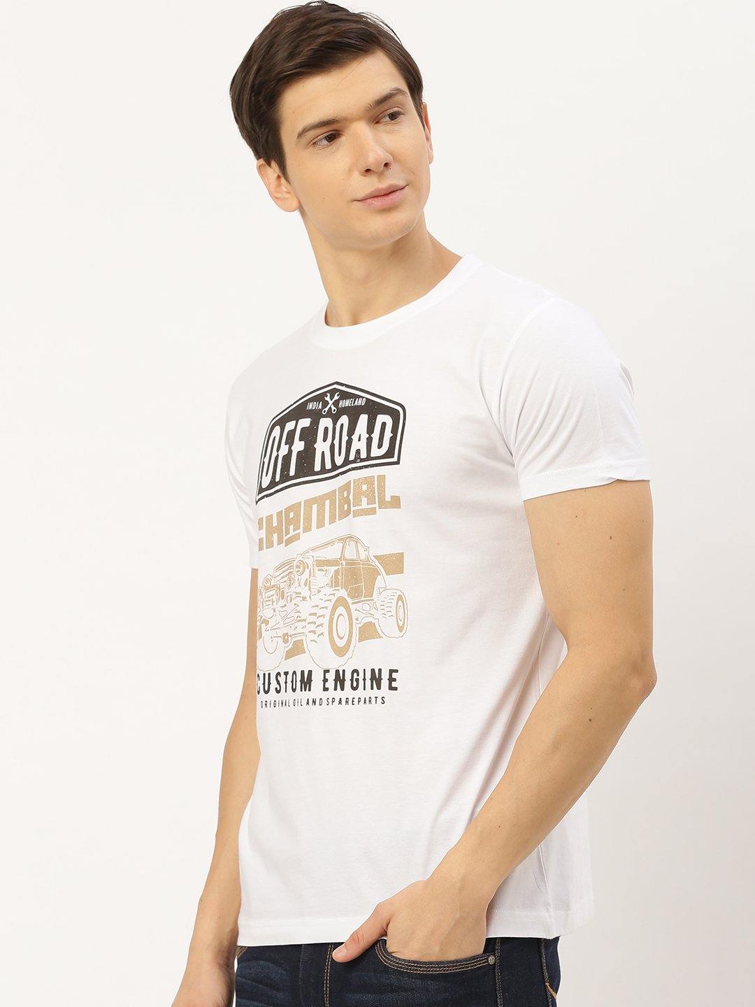 Offroad White T-Shirt - The Chambal