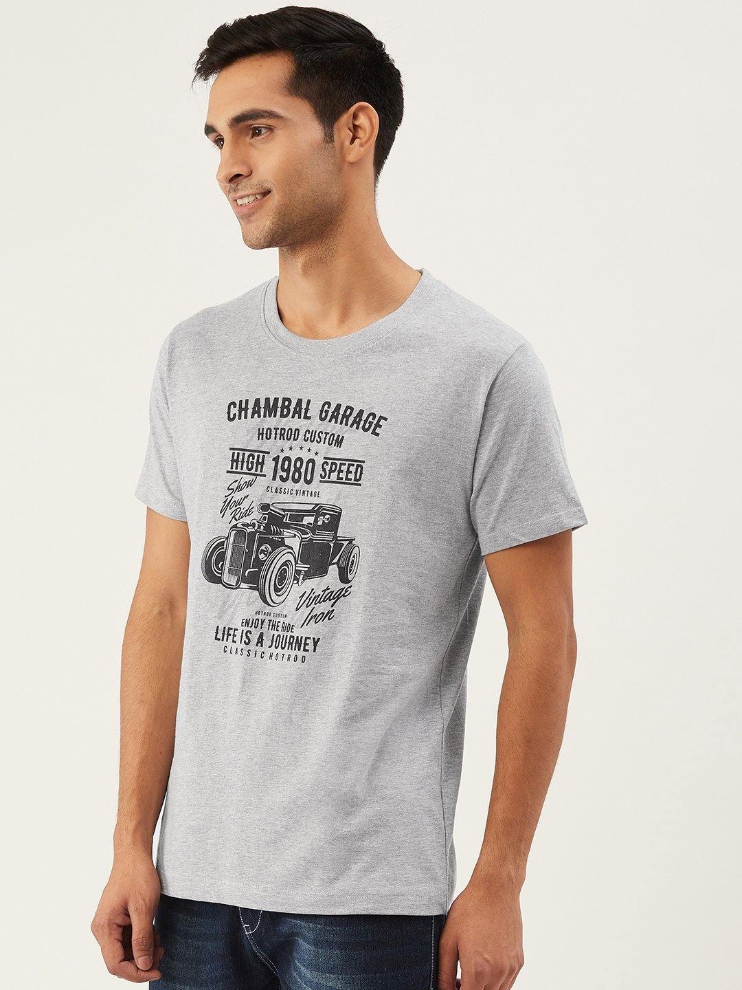 Chambal Garage Grey T-Shirt - The Chambal