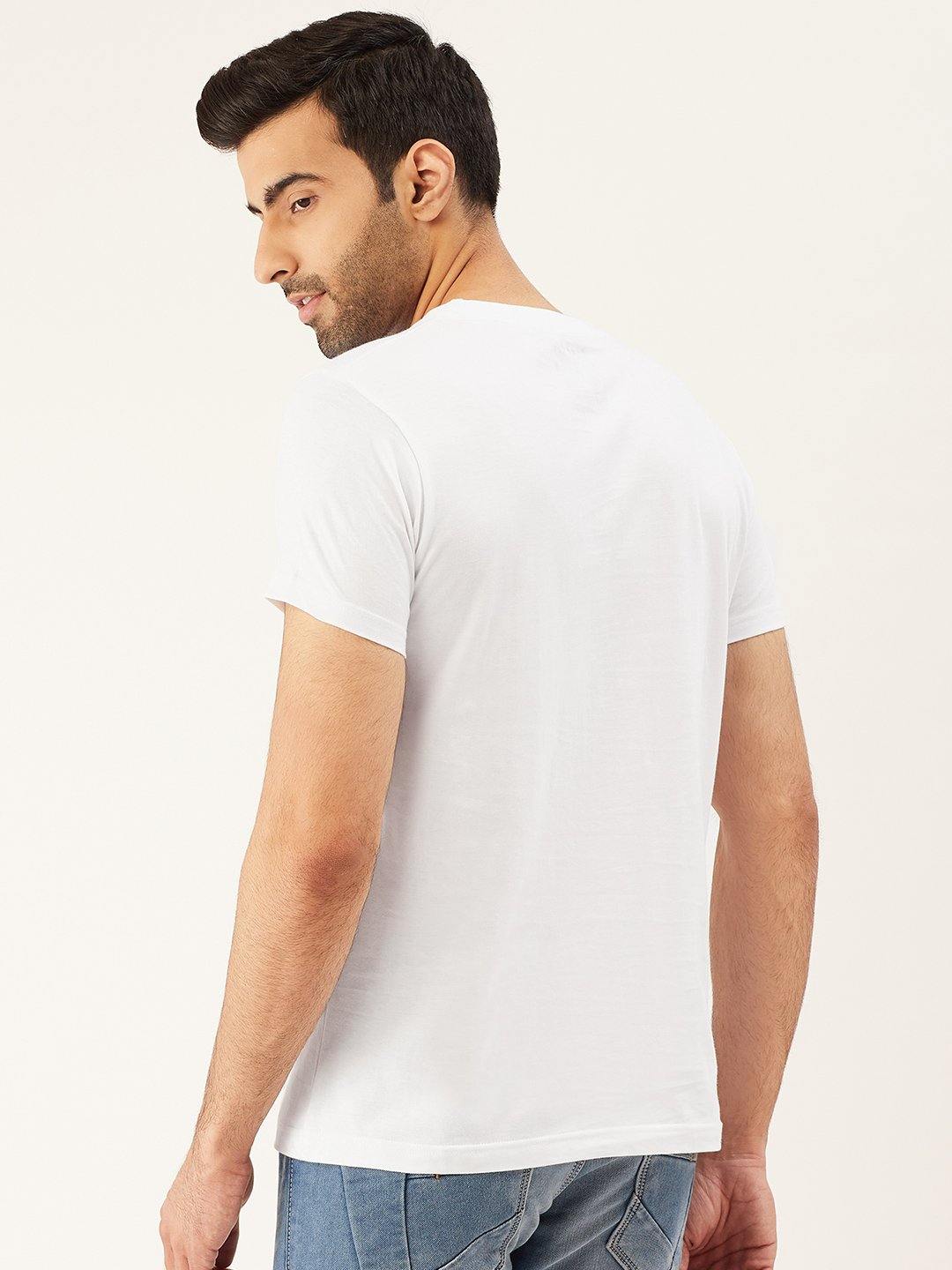 Caution White T-Shirt - The Chambal