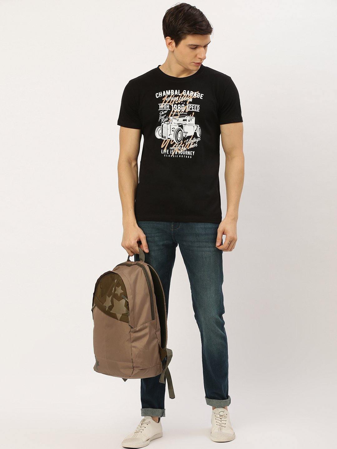 Chambal Garage Black T-Shirt - The Chambal