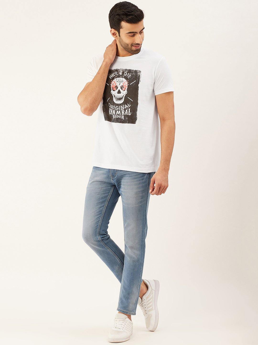 Original Chambal Rider White T-Shirt - The Chambal