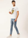 Caution White T-Shirt - The Chambal