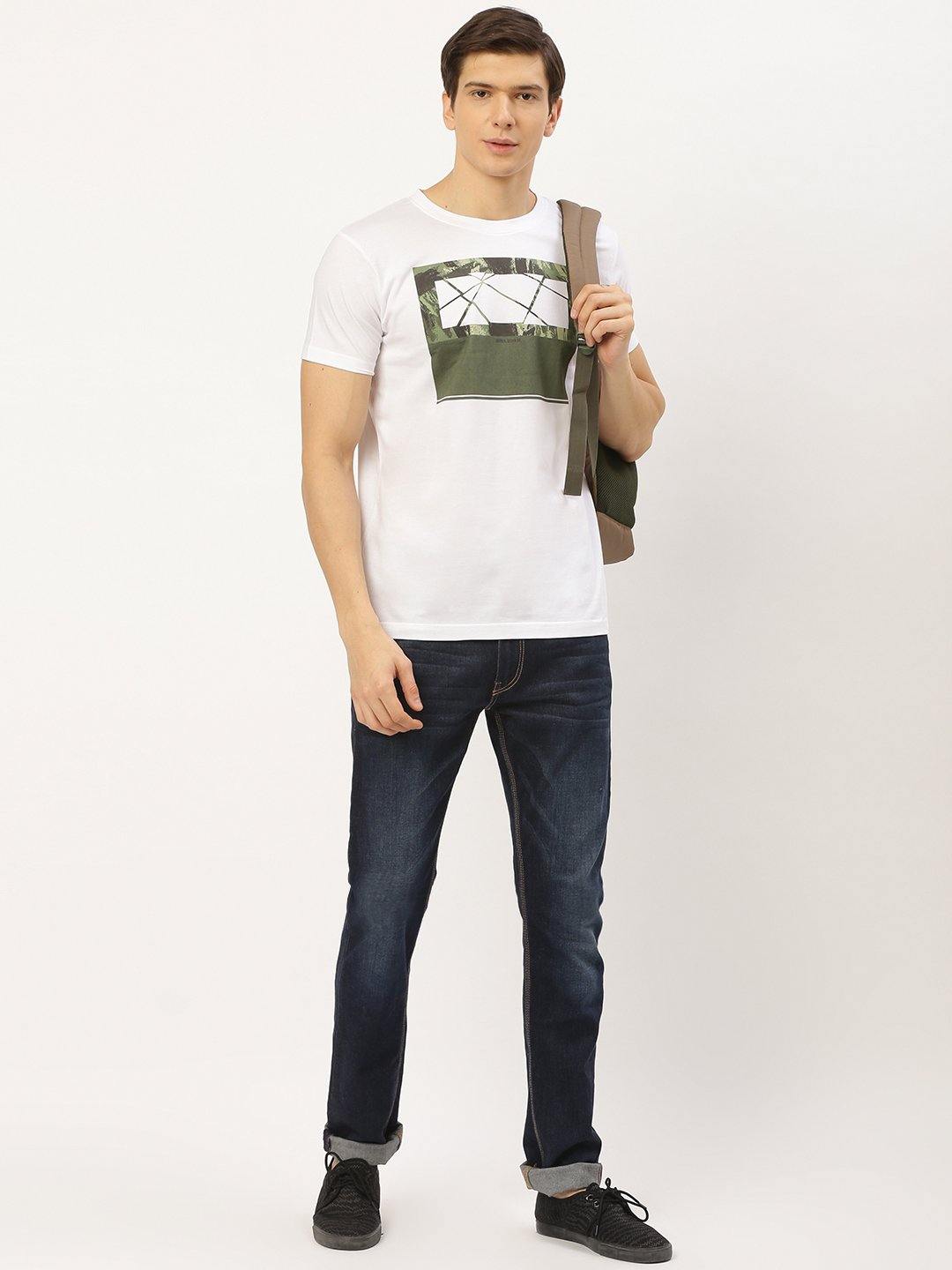 Camo White T-Shirt - The Chambal