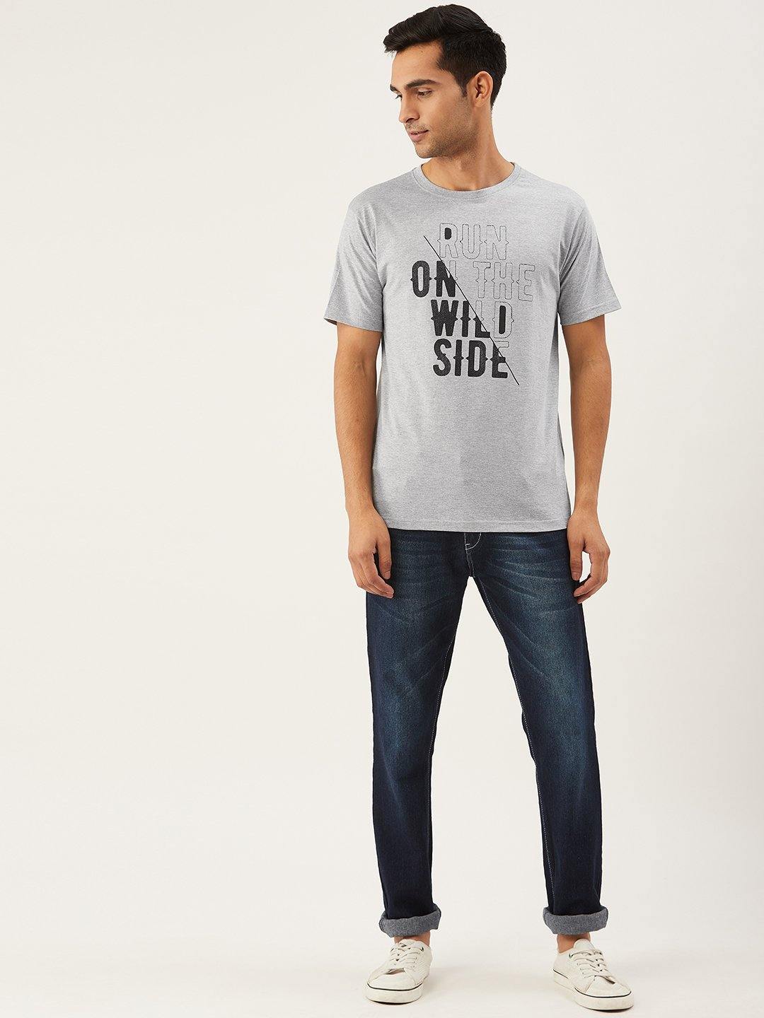 Wild Side Grey T-Shirt - The Chambal