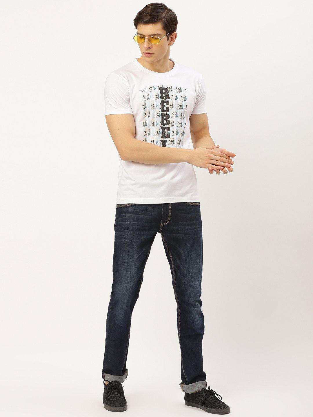 Rebel White T-Shirt - The Chambal